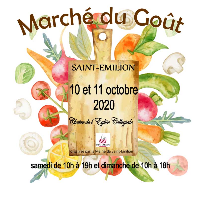 Affiche Marché du Goût 2020 copie