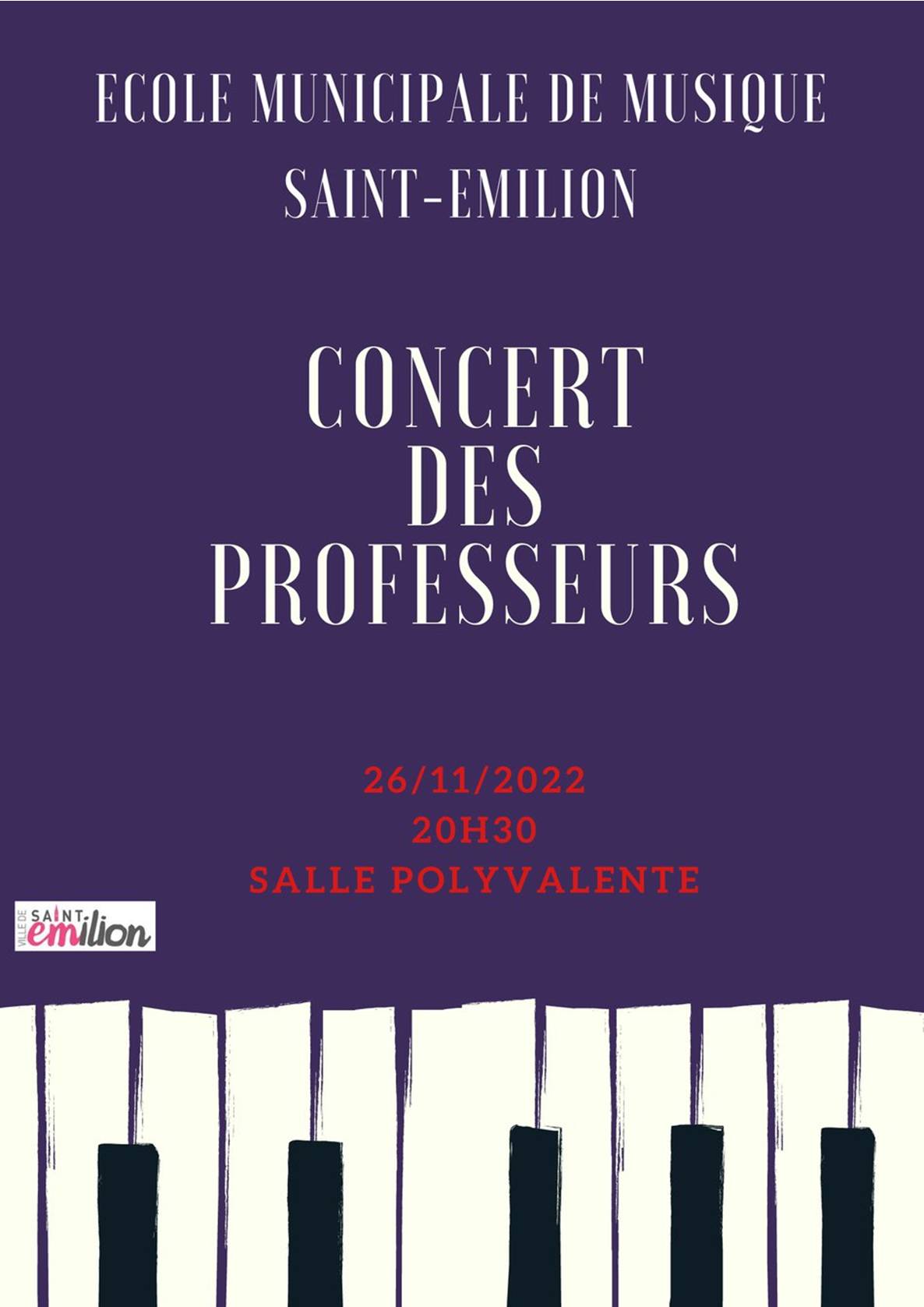 Concert école de musique