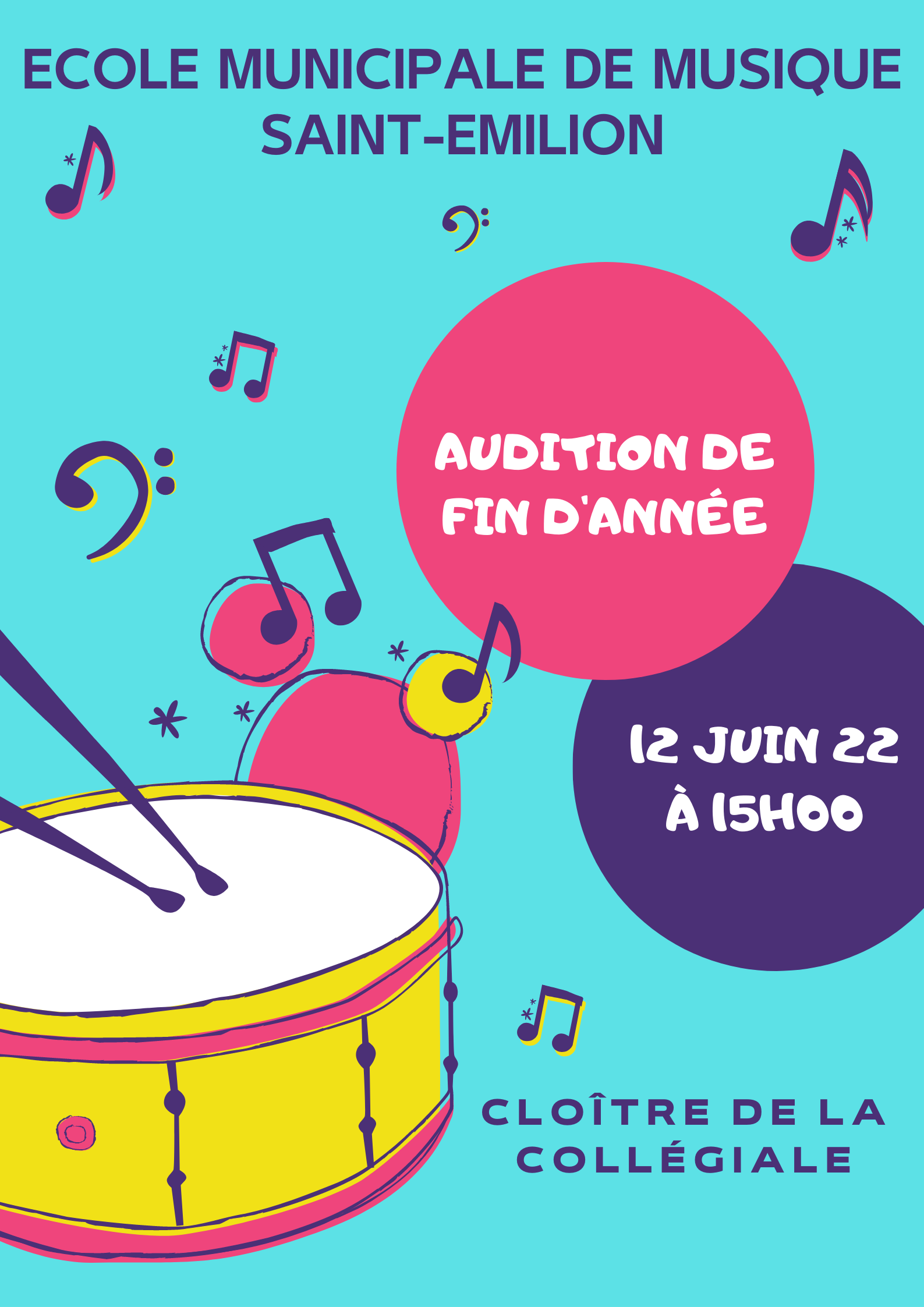 audition juin 22